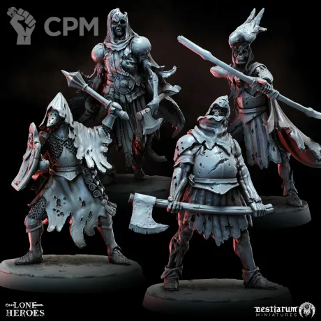 Описание картинки The Dead men от 3D Wargaming по цене 800руб | Свободный Рынок Миниатюр - СРМ