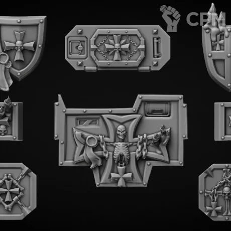 Описание картинки броня Reptek тип Temple от Bazilevs по цене 845руб | Свободный Рынок Миниатюр - СРМ