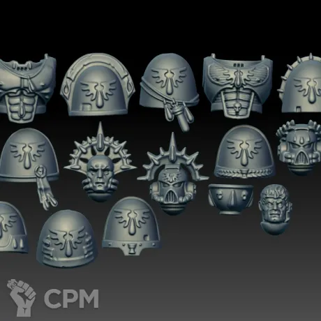 Описание картинки Blood Angels Upgrades (Scan) от AxeL's Forge по цене 250руб | Свободный Рынок Миниатюр - СРМ