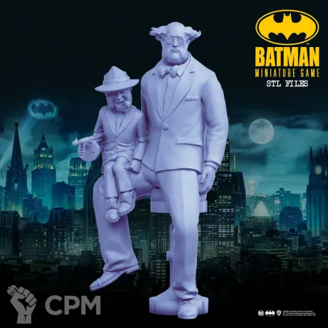 Описание картинки The Ventriloquist - Batman Miniature Game от Критикал Принт по цене 190руб | Свободный Рынок Миниатюр - СРМ