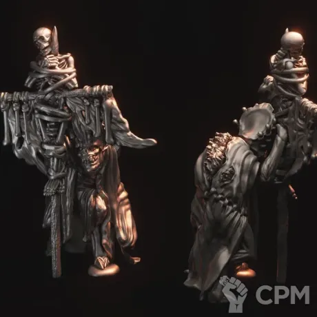 Описание картинки Abhorrant Cardinal от MrMetalHorror по цене 350руб | Свободный Рынок Миниатюр - СРМ