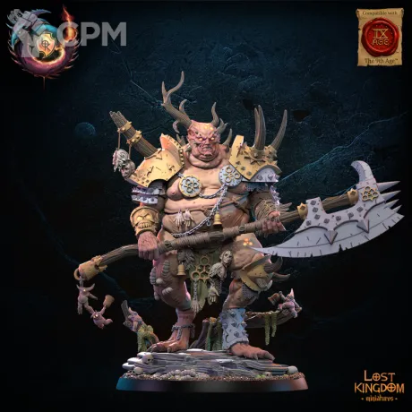 Описание картинки Gluttony Exalted Herald от PocketSized Prints по цене 2 000руб | Свободный Рынок Миниатюр - СРМ