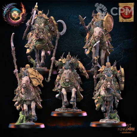 Описание картинки Gluttony Warriors Knights от PocketSized Prints по цене 1 900руб | Свободный Рынок Миниатюр - СРМ