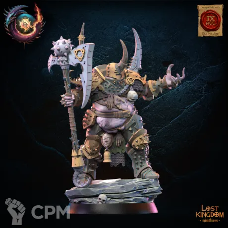 Описание картинки Gluttony Warriors Rotten Hero от PocketSized Prints по цене 350руб | Свободный Рынок Миниатюр - СРМ