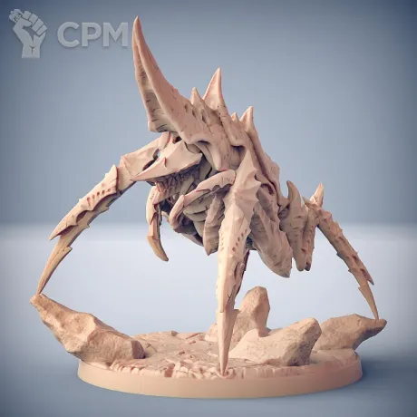 Описание картинки Ездовой жук (Riding beetle) от Gabrigame_Print по цене 980руб | Свободный Рынок Миниатюр - СРМ