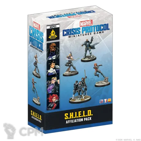Описание картинки Marvel: Crisis Protocol – S.H.I.E.L.D Affiliation Pack от StarkLogistics по цене 8 400руб | Свободный Рынок Миниатюр - СРМ