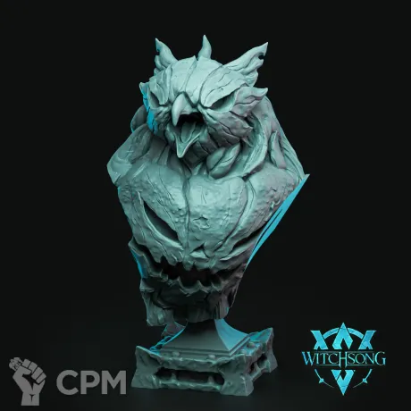 Описание картинки Bust - Aracno'lantern от ADEPT M&P по цене 2 000руб | Свободный Рынок Миниатюр - СРМ