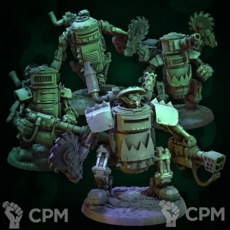 Описание картинки Killa kans - 3 Штуки от MrMetalHorror по цене 1 680руб | Свободный Рынок Миниатюр - СРМ