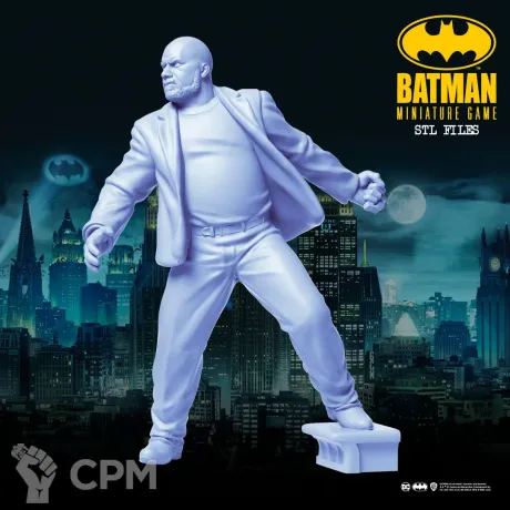Описание картинки Bouncer 1 - Batman Miniature Game от Критикал Принт по цене 180руб | Свободный Рынок Миниатюр - СРМ