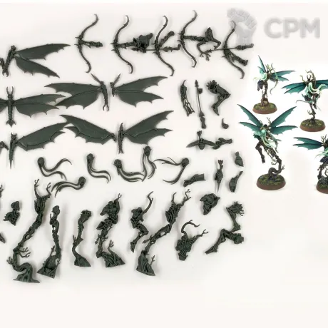 Описание картинки Gossamid Archers от LooneShroomFoundry по цене 1 150руб | Свободный Рынок Миниатюр - СРМ