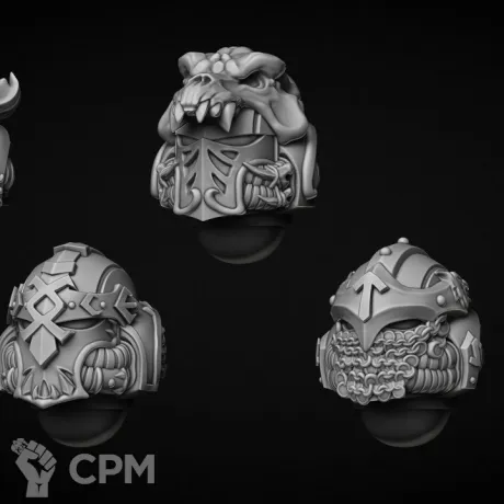 Описание картинки шлем тип Skald v2.0 от Bazilevs по цене 398руб | Свободный Рынок Миниатюр - СРМ