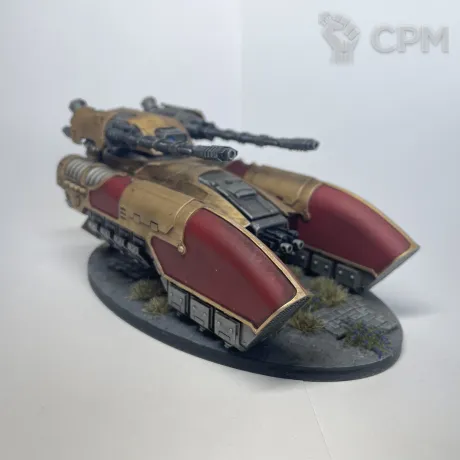 Описание картинки CALADIUS GRAV-TANK от Shin_tf по цене 3 000руб | Свободный Рынок Миниатюр - СРМ