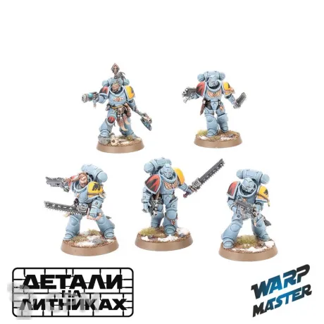 Описание картинки Grey Hunters от WARP Master по цене 1 700руб | Свободный Рынок Миниатюр - СРМ