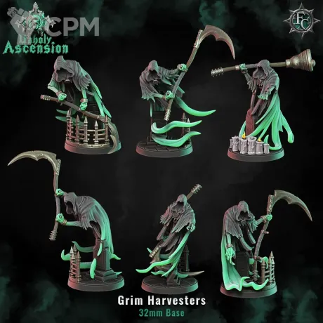 Описание картинки Grimghast Reapers - 1 Штука от MrMetalHorror по цене 100руб | Свободный Рынок Миниатюр - СРМ