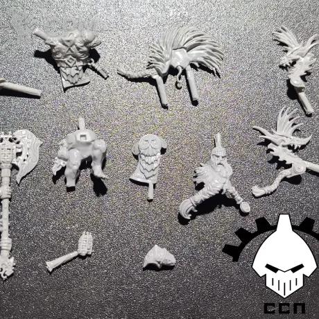 Описание картинки Grimwrath Berzerker от ССП по цене 650руб | Свободный Рынок Миниатюр - СРМ