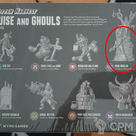 Описание картинки Mini Merlin, Guise and Ghouls от Aletice по цене 800руб | Свободный Рынок Миниатюр - СРМ