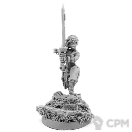Описание картинки Widow Of Vengeance With Sword от  по цене 300руб | Свободный Рынок Миниатюр - СРМ