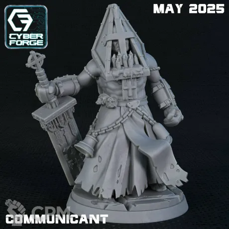 Описание картинки Communicant 1 от 3DPrintClub по цене 275руб | Свободный Рынок Миниатюр - СРМ