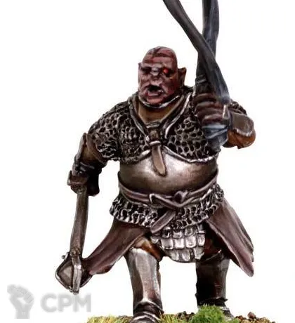 Описание картинки Orc Task Master от  по цене 200руб | Свободный Рынок Миниатюр - СРМ