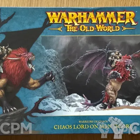 Описание картинки Chaos Lord on Manticore от zurdo по цене 7 500руб | Свободный Рынок Миниатюр - СРМ