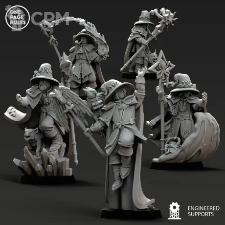 Описание картинки Master Mage / Empire Wizard / Маг / Колдун / Чарадей от MrMetalHorror по цене 275руб | Свободный Рынок Миниатюр - СРМ