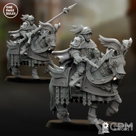 Описание картинки Mount Captain of the Empire от MrMetalHorror по цене 650руб | Свободный Рынок Миниатюр - СРМ