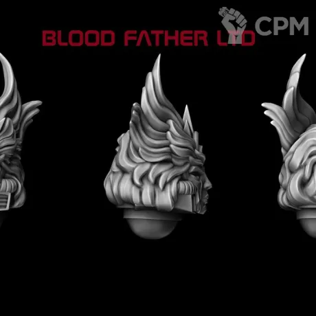 Описание картинки шлем тип Blood Father от LDBits по цене 167руб | Свободный Рынок Миниатюр - СРМ