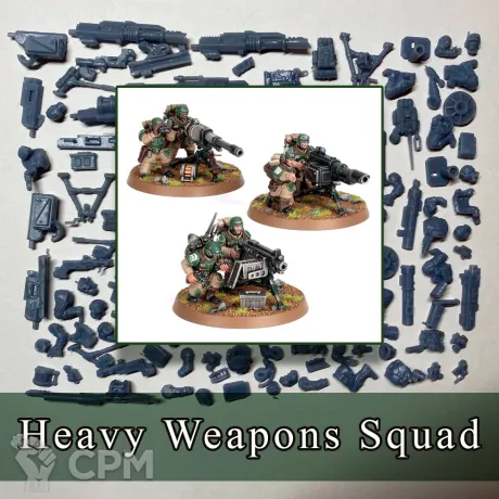 Описание картинки Heavy Weapons Squad от SaJRa по цене 900руб | Свободный Рынок Миниатюр - СРМ