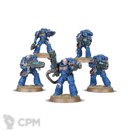 Описание картинки Hellblaster Squad (5 шт) от Warp-Smuggling по цене 3 800руб | Свободный Рынок Миниатюр - СРМ