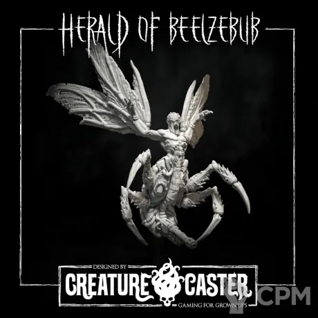 Описание картинки Great Hunger Herald of Beelzebub A от Recruiter по цене 600руб | Свободный Рынок Миниатюр - СРМ