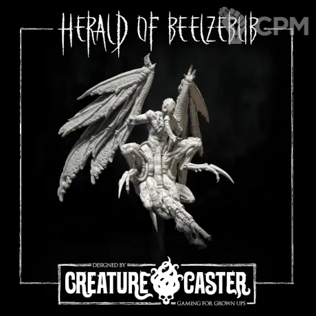 Описание картинки Great Hunger Herald of Beelzebub B от Recruiter по цене 600руб | Свободный Рынок Миниатюр - СРМ