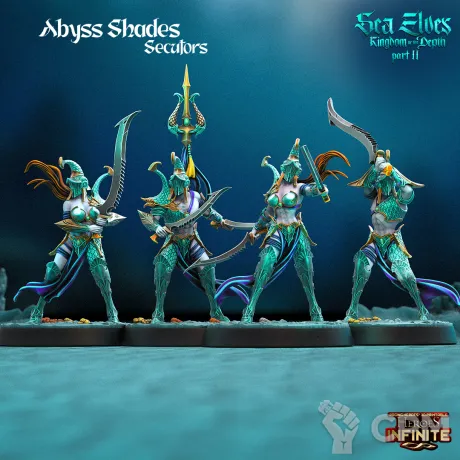 Описание картинки Abyss Shades Secutors от 3Д-Печка по цене 800руб | Свободный Рынок Миниатюр - СРМ