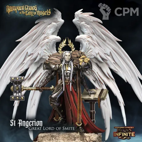 Описание картинки Angerion Great Lord of Smite от 3Д-Печка по цене 2 500руб | Свободный Рынок Миниатюр - СРМ