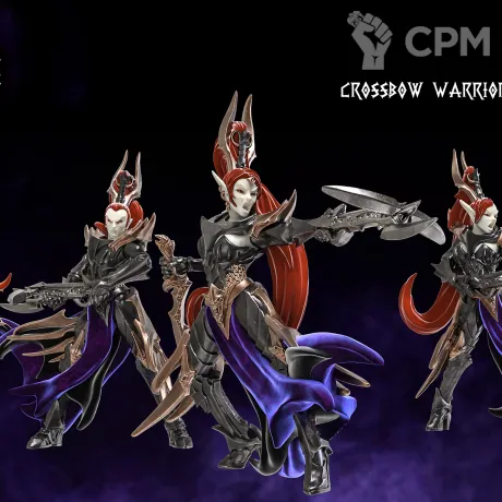 Описание картинки Crossbow_Warriors от 3Д-Печка по цене 1 000руб | Свободный Рынок Миниатюр - СРМ