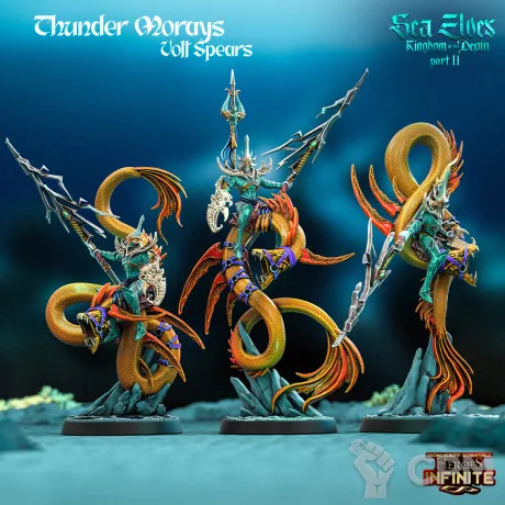 Описание картинки Thunder Morays Volt Spears от 3Д-Печка по цене 1 500руб | Свободный Рынок Миниатюр - СРМ