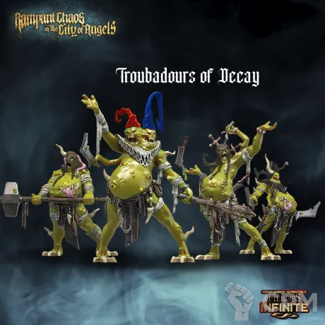Описание картинки Troubadours of Decay от 3Д-Печка по цене 500руб | Свободный Рынок Миниатюр - СРМ