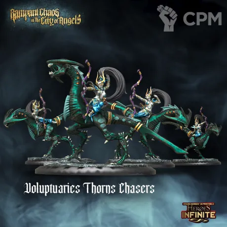 Описание картинки Voluptuaris Thorns Chasers от 3Д-Печка по цене 500руб | Свободный Рынок Миниатюр - СРМ
