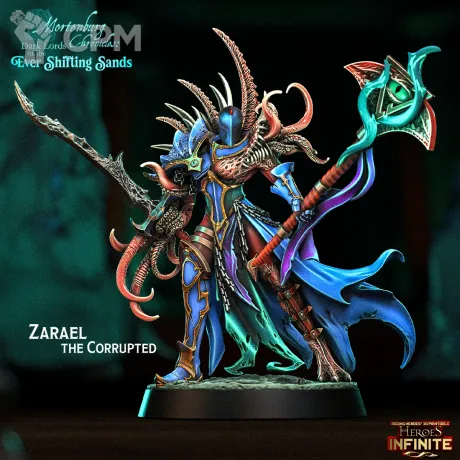Описание картинки Zarael the Corrupted от 3Д-Печка по цене 500руб | Свободный Рынок Миниатюр - СРМ