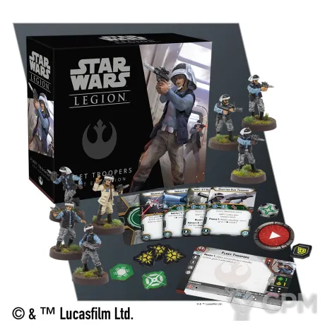 Описание картинки Star Wars: Legion - Fleet Troopers Unit от StarkLogistics по цене 2 625руб | Свободный Рынок Миниатюр - СРМ