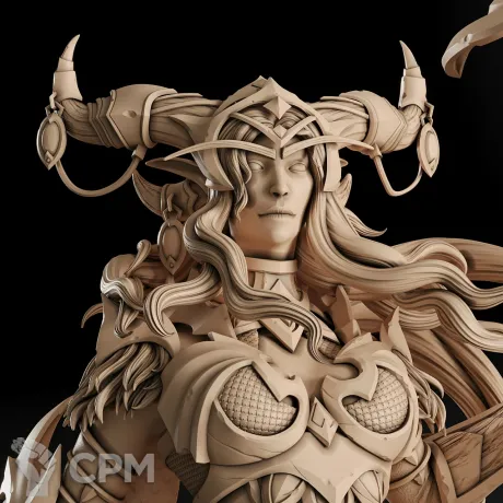 Описание картинки Dragon Queen Alexstrasza Фигурка (World of Warcraft) от GAS3TXD  по цене 4 400руб | Свободный Рынок Миниатюр - СРМ