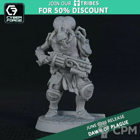 Описание картинки plague guard 2 от 3DPrintClub по цене 110руб | Свободный Рынок Миниатюр - СРМ