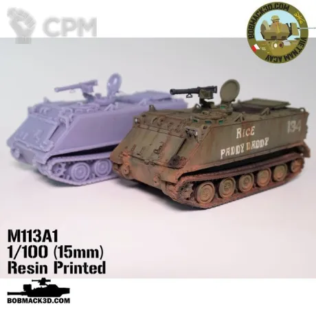 Описание картинки M113A1 от Wardog Workshop по цене 2 500руб | Свободный Рынок Миниатюр - СРМ