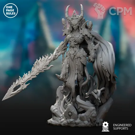 Описание картинки OPR Elemental Avatar/Avatar of Khaine от Laboratory of Chaos по цене 1 500руб | Свободный Рынок Миниатюр - СРМ