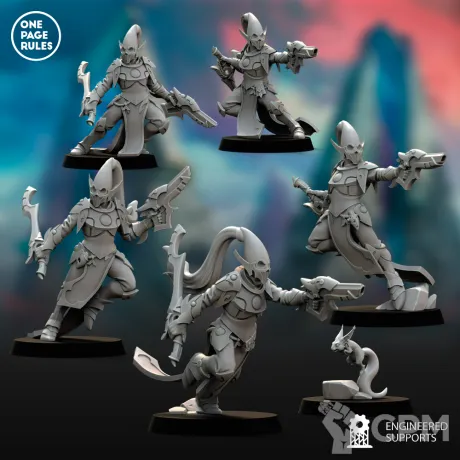 Описание картинки OPR Revenants/Howling Banshees от Laboratory of Chaos по цене 220руб | Свободный Рынок Миниатюр - СРМ