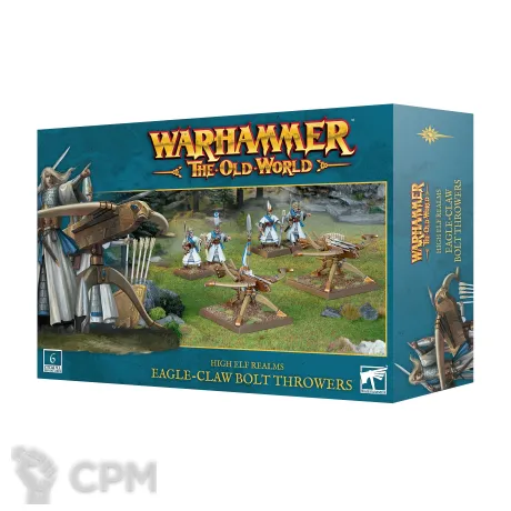 Описание картинки The Old World| High Elf Realms: Eagle Claw Bolt Throwers от LifeIsNow по цене 4 990руб | Свободный Рынок Миниатюр - СРМ