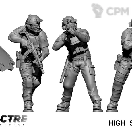 Описание картинки High Speed SWAT от Manufactorum76 по цене 640руб | Свободный Рынок Миниатюр - СРМ