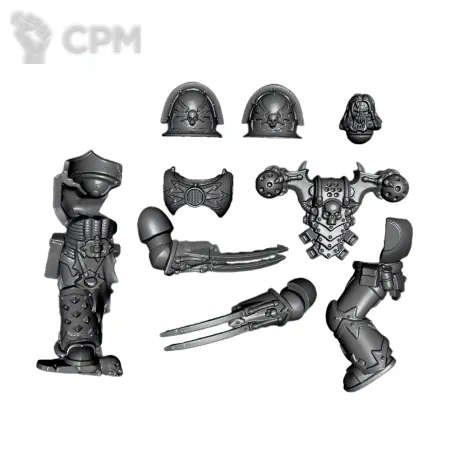 Описание картинки Nemesis Claw - NIGHT LORD SCREECHER от 3D Print Workshop по цене 350руб | Свободный Рынок Миниатюр - СРМ