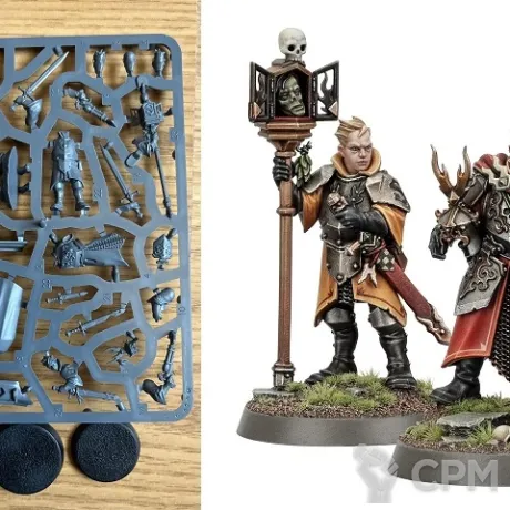 Описание картинки Freeguild Marshal &amp; Relic Envoy от zurdo по цене 3 500руб | Свободный Рынок Миниатюр - СРМ