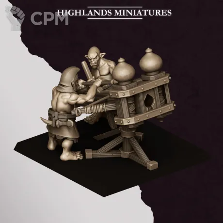 Описание картинки Hobgoblin Ballista от Manufactorum76 по цене 400руб | Свободный Рынок Миниатюр - СРМ