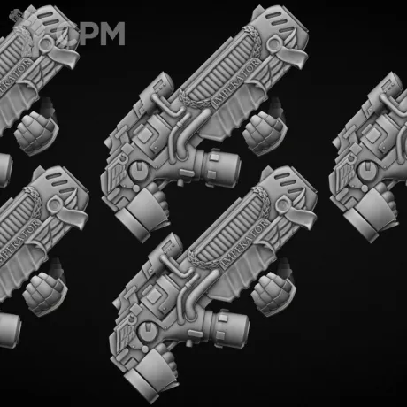 Описание картинки Plasma Gun type Romanus от Bazilevs по цене 447руб | Свободный Рынок Миниатюр - СРМ